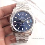 New Upgraded SWISS ETA3235 Rolex DateJust II 41mm Replica Watch Blue Dial_th.jpg